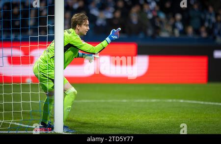 Bochum Deutschland. Dezember 2023. Union Torhüter Frederik Rönnow VfL Bochum - Union Berlin 16.12.2023 Copyright (nur für journalistische Zwecke) by Stockfoto