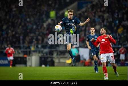 Bochum Deutschland. Dezember 2023. Patrick Osterhage (Bochum) VfL Bochum - Union Berlin 16.12.2023 Copyright (nur für journalistische Zwecke) von : Mori Stockfoto