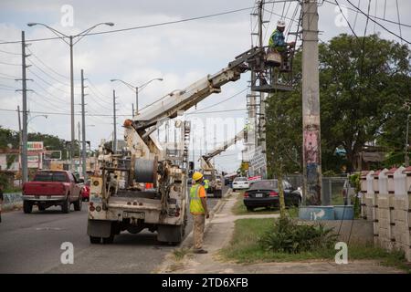 Puerto Rico, 16.03.2018. Bericht nach Hurrikan Maria. Foto: Rob Zambrano. Archdc. Quelle: Album / Archivo ABC / Rob Zambrano Stockfoto