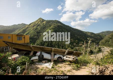 Puerto Rico, 16.03.2018. Bericht nach Hurrikan Maria. Foto: Rob Zambrano. Archdc. Quelle: Album / Archivo ABC / Rob Zambrano Stockfoto