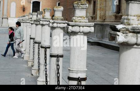 04/13/2008. Alcalá de Henares. Madrid. Universität Cisneriana. Foto: Von St. Bernhard. Archdc. Quelle: Album / Archivo ABC / Eduardo San Bernardo Stockfoto