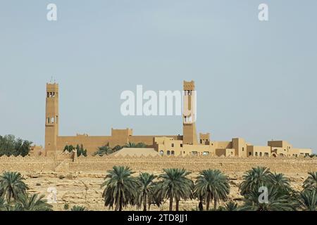 In Turaif im traditionellen Lehmziegelstil in Riad in Saudi-Arabien gebaut Stockfoto