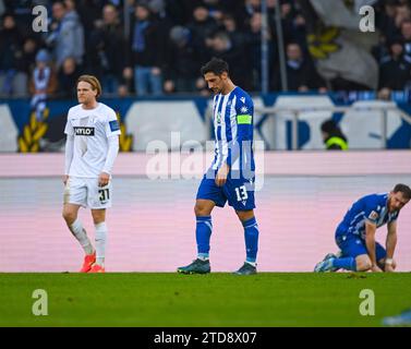 Karlsruhe, Deutschland. Dezember 2023. Nicolas Kristof (SV Elversberg ...