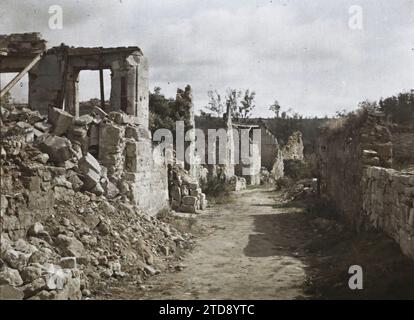 Margival, Aisne, Frankreich, Erster Weltkrieg, Habitat, Architektur ...