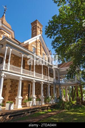 Texas, Hill Country, Mason County, Mason, seaQuest House um 19 Uhr Stockfoto