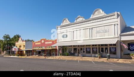 Texas, Hill Country, Mason County, Mason, Stadtzentrum, historische Gebäude Stockfoto
