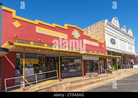 Texas, Hill Country, Mason County, Mason, Stadtzentrum, historische Gebäude Stockfoto