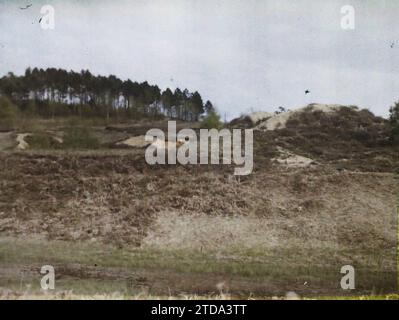 Le Chalard, Frankreich die alten Bergwerke, Natur, Umwelt, Landschaft, Bergbauressourcen, Frankreich, Le Chalard, Old Works, Le Chalard, 08.05/1929 - 08.05.1929, Passet, Stéphane, Fotograf, 1929 - Provinzen Frankreich - Stéphane Passet - (26. März-18. Mai), Autochrome, Foto, Glas, Autochrome, Foto, positiv, Horizontal, Format 9 x 12 cm Stockfoto