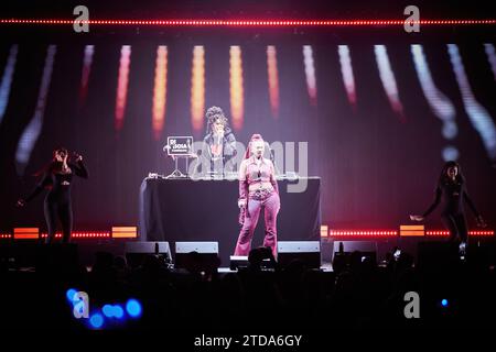 Dezember 2023. Sunrise, Florida, USA. Kaliii. IHeartRadio Y100 Jingle Ball 2023 präsentiert von Capital One. Von FLL bis Miami Event. Stockfoto