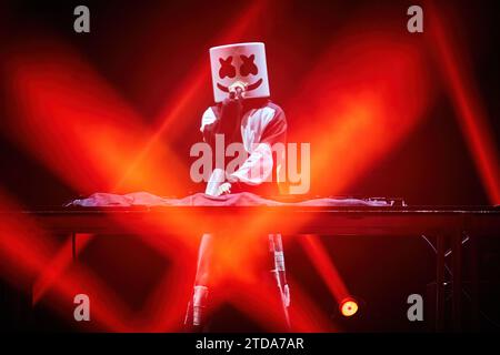 Dezember 2023. Sunrise, Florida, USA. Marshmello. IHeartRadio Y100 Jingle Ball 2023 präsentiert von Capital One. Von FLL bis Miami Event. Stockfoto