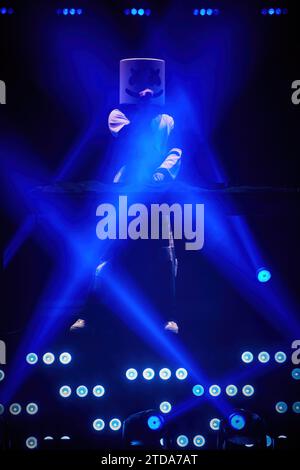 Dezember 2023. Sunrise, Florida, USA. Marshmello. IHeartRadio Y100 Jingle Ball 2023 präsentiert von Capital One. Von FLL bis Miami Event. Stockfoto