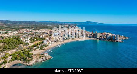 Oropesa del Mar, Spanien, Urlaubsparadies Stockfoto