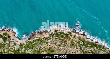 Küstenlinie von Oropesa del Mar, Spanien Stockfoto