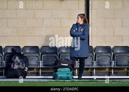 Swansea, Wales. 25. November 2023. Action aus dem U16 Professional Development League Cup Spiel zwischen Swansea City und AFC Bournemouth in der Swansea City Academy in Swansea, Wales, Großbritannien am 25. November 2023. Quelle: Duncan Thomas/Majestic Media. Stockfoto