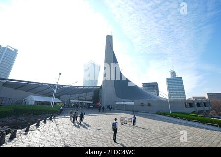 Yoyogi 2. Gymnasium, Tokio, Japan. Dezember 2023. Allgemeine Ansicht, 16. DEZEMBER 2023 - Basketball : die 90. Empress's Cup All Japan Basketball Championship im Yoyogi 2nd Gymnasium, Tokio, Japan. Quelle: AFLO SPORT/Alamy Live News Stockfoto