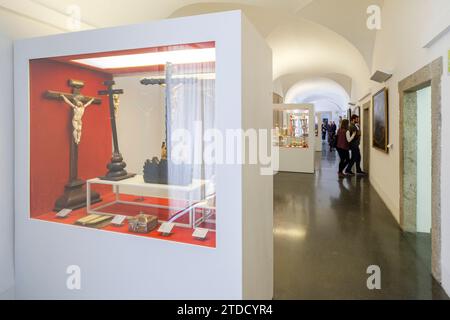 Museo de Arte Sacro (Museu de Arte Sacra), catedral de Evora, Basílica Sé Catedral de Nossa Senhora da Assunção, Evora, Alentejo, Portugal Stockfoto