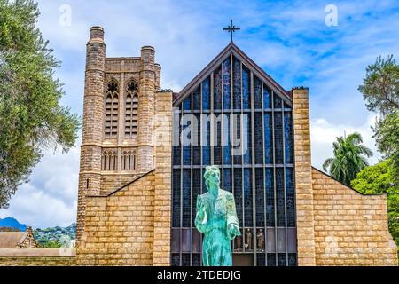 St. Andrew Episcopal Cathedral Church Honolulu Hawaii Stockfoto