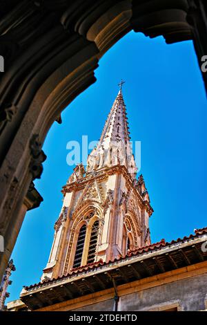 Bilbao Biscaya Spanien. Die Kathedrale Stockfoto