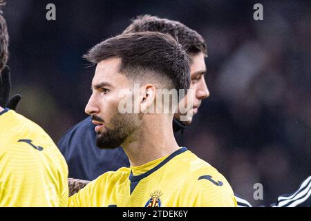 Madrid, Spanien. Dezember 2023. Spanien La Liga Fußballspiel Real Madrid gegen Villarreal im Santiago Bernabeu Stadion in Madrid, 17. Dezember 2023 900/Cordon PRESS Credit: CORDON PRESS/Alamy Live News Stockfoto