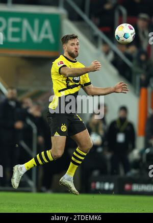 Niclas FŸllkrug von Borussia Dortmund FC Augsburg - Borussia Dortmund Fussball 1 . Bundesliga Saison 2023 / 2024 © diebilderwelt / Alamy Stock Stockfoto