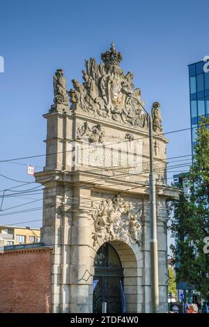 Berliner Tor, Brama Portowa, Stettin, Woiwodschaft Westpommern, Polen Stockfoto