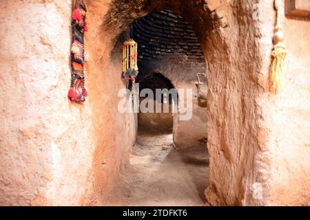 Die Gründung der Stadt Harran geht wahrscheinlich auf das 18. Jahrhundert v. Chr. zurück. Typische konische Häuser dieser Region Stockfoto