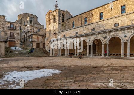 Die Kirche Santa Maria di Loreto in Petralia Soprana, Sizilien Stockfoto