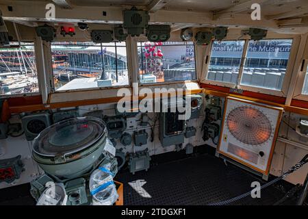 Das Australian National Maritime Museum (ANMM) ist ein staatlich betriebenes Meeresmuseum in Darling Harbour, Sydney, NSW, Australien Stockfoto