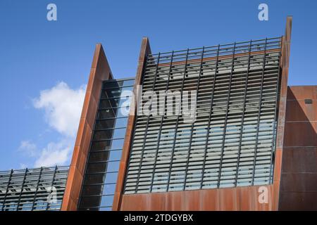 Europäisches Zentrum der Solidarität, Europejskie Centrum Solidarnosci, Danzig, Woiwodschaft Pommern, Polen Stockfoto