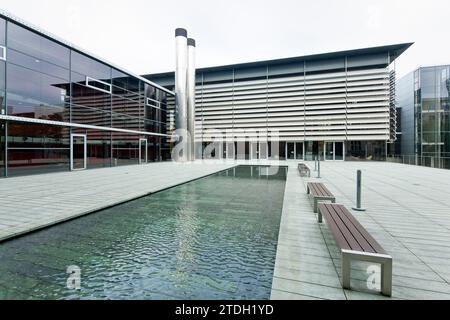 Sächsischer Landtag, Innenhof Stockfoto