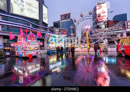 Regentag in Toronto, Kanada, 2023 Stockfoto