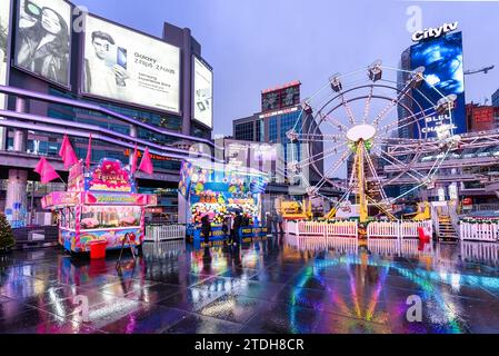 Regentag in Toronto, Kanada, 2023 Stockfoto