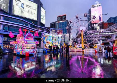 Regentag in Toronto, Kanada, 2023 Stockfoto