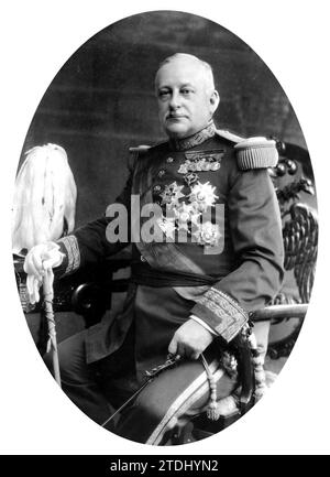 12/31/1928. Miguel primo de Rivera in seiner Militäruniform. Quelle: Album/Archivo ABC Stockfoto