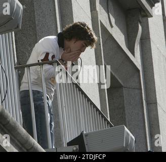 10/22/2005. 22.10.05. Oviedo-Asturien-Hommage der Stadt an Fernando Alonso.- Foto. Chema Barroso.-Archdc. Quelle: Album / Archivo ABC / José María Barroso Stockfoto