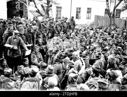 02/28/1915. Der Krieg in Osteuropa. Ein Aspekt der Stadt der ...