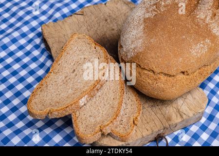 Pages Bread, Can Jeroni Bäckerei, Sant Francesc, Formentera, Pitiusas Inseln, Balearen, Spanien Stockfoto