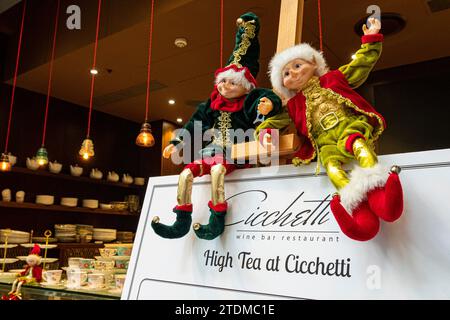 Einkaufszentren in Sydney, Australien rund um die Weihnachtszeit Stockfoto