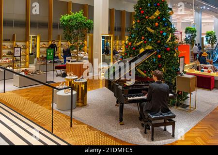 Einkaufszentren in Sydney, Australien rund um die Weihnachtszeit Stockfoto