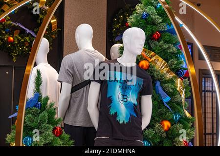 Einkaufszentren in Sydney, Australien rund um die Weihnachtszeit Stockfoto
