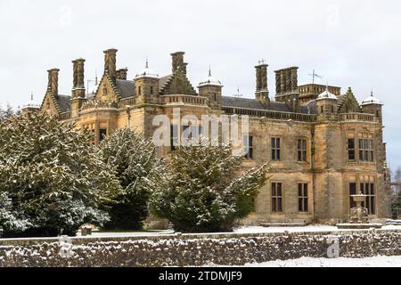 Falkland House School direkt vor dem Dorf Falkland, Fife, Schottland Stockfoto