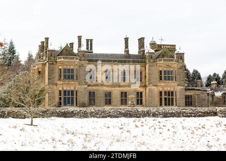 Falkland House School direkt vor dem Dorf Falkland, Fife, Schottland Stockfoto