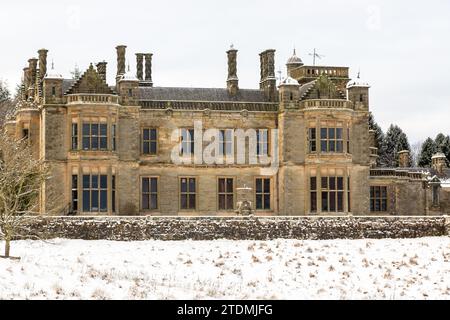 Falkland House School direkt vor dem Dorf Falkland, Fife, Schottland Stockfoto