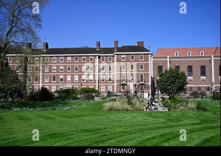 Inner Temple Gardens, Temple Legal District, City of London, Großbritannien Stockfoto