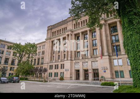 Finanzministerium – Ministerin Für Finansow, Swietokrzyska, Warschau, Woiwodschaft Masowien, Polen Stockfoto