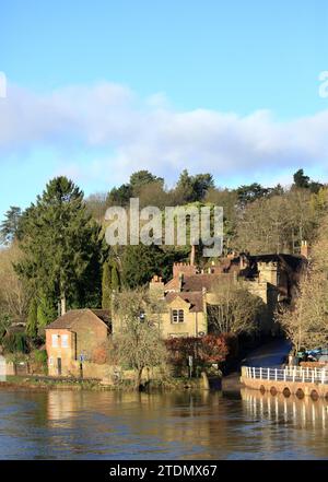 Upper Arley, Worcestershire, England, Großbritannien. Stockfoto