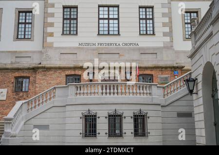 Frederic-Chopin-Museum, Ostrogski-Palast, Palac Gninskich, Okolnik, Warschau, Woiwodschaft Masowien, Polen Stockfoto