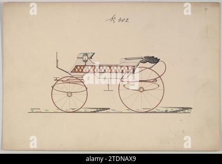 Ausführung für zweisitziges Phaeton, Nr. 402 1923 von Brewster & Co. Stockfoto