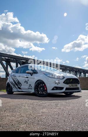 Modifiziertes Mk7 Ford Fiesta ST Stockfoto