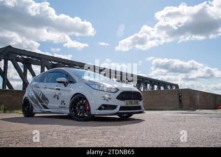 Modifiziertes Mk7 Ford Fiesta ST Stockfoto